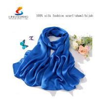 W4159 Vestido de LINGSHANG para la bufanda del mantón de la gasa del diseño de la manera de la venta al por mayor del producto de la mujer nuevo